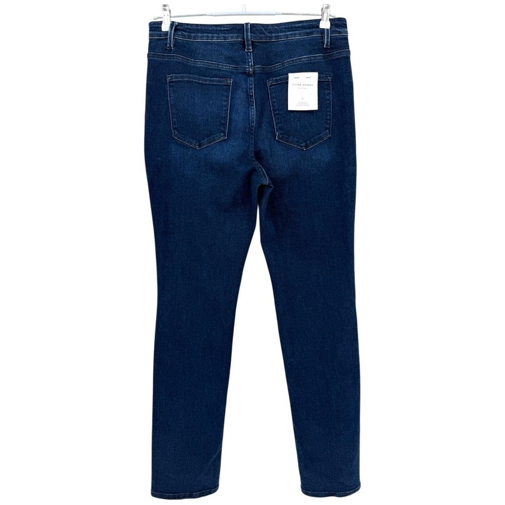 Flying Monkey Split Front High Rise Slim Straight… - image 4